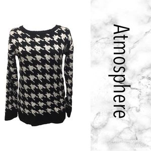 Atmosphere houndstooth sweater size 8uk